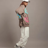 GA SUEDE POP-MOTIF CREW