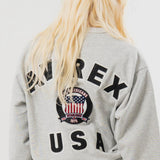 AVIREX/アヴィレックス SIGNATURE VARSITY LOGO SWEAT