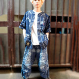 【GALFY×GALLIS ADDICTION】安定の別注デニムベースボールSSシャツ