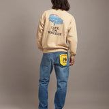 SCHOTT-LIFE ON WHEELS CREW　SWEAT