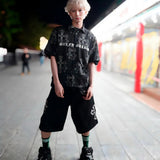 【GALFY×GALLIS ADDICTION】別注十字架わんわん柄SSシャツ