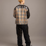 GA CHECK＆SUEDE SEPARATE SHIRTJKT