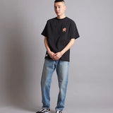 SCHOTT-T-SHIRT EAGLE AND RIBBON EMB