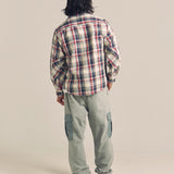 JE HEAVY FLANNEL CHECK WORK SHIRTS