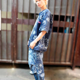 【GALFY×GALLIS ADDICTION】安定の別注デニムベースボールSSシャツ