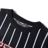 FUBU-Stripe Knit Pullover