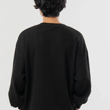 SEABEES/シービーズ TCワッフル ヘンリーネック・LSTEE