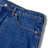 JE-FRINGE DENIM PANTS