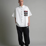 GA 絵画-SPLIT  S/S SHIRT