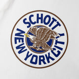Schott/ショット 短丈 CIRCLE EAGLE COMPACT SS T-SHIRT