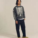 Vanson/RITZ Bone Crew Neck