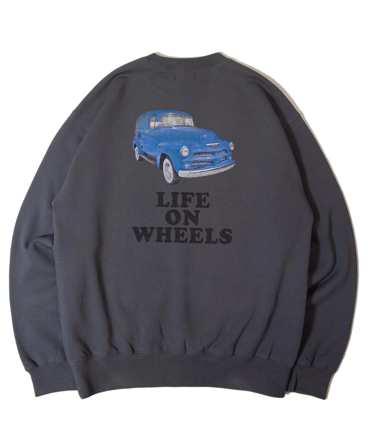 SCHOTT-LIFE ON WHEELS CREW　SWEAT