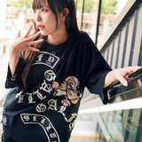 【GALFY×GALLIS ADDICTION】闇落ちピアス SS Tee