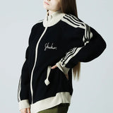 SKOOKUM KNIT LINE TRACK JACKET