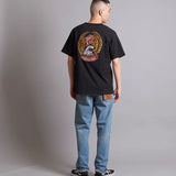 SCHOTT-T-SHIRT EAGLE AND RIBBON EMB