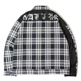 GA CHECK＆SUEDE SEPARATE SHIRTJKT