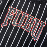 FUBU-Stripe Knit Pullover