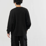 SEABEES/シービーズ TCワッフル ヘンリーネック・LSTEE