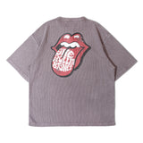 【The Rolling Stones×JACKROSE】 コンチョボタン ヘンリーネック SSTEE