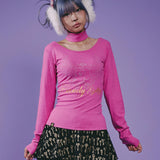 GALFY/ガルフィー キラキラQUEEN ロンTee