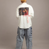 GA DENIM PARACHUTE CARGO PANTS