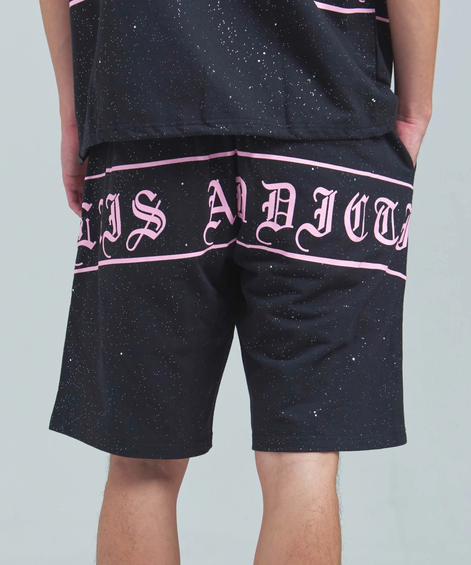 GA Glitter Emblem Shorts