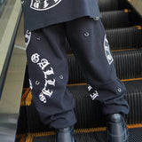 【GALFY×GALLIS ADDICTION】闇落ちピアススウェットパンツ