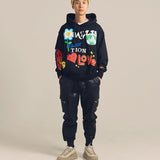 GA 裏毛-POP MOTIF HOODIE