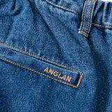 AG-Unbalance Long Tuck Denim Balloon Pants/アングラン アンバランスロングタックデニムバルーンパンツ