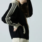 SKOOKUM KNIT LINE TRACK JACKET
