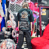 【GALFY×GALLIS ADDICTION】安定の別注キラキラ犬SS Tee