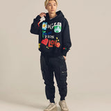 GA 裏毛-POP MOTIF HOODIE