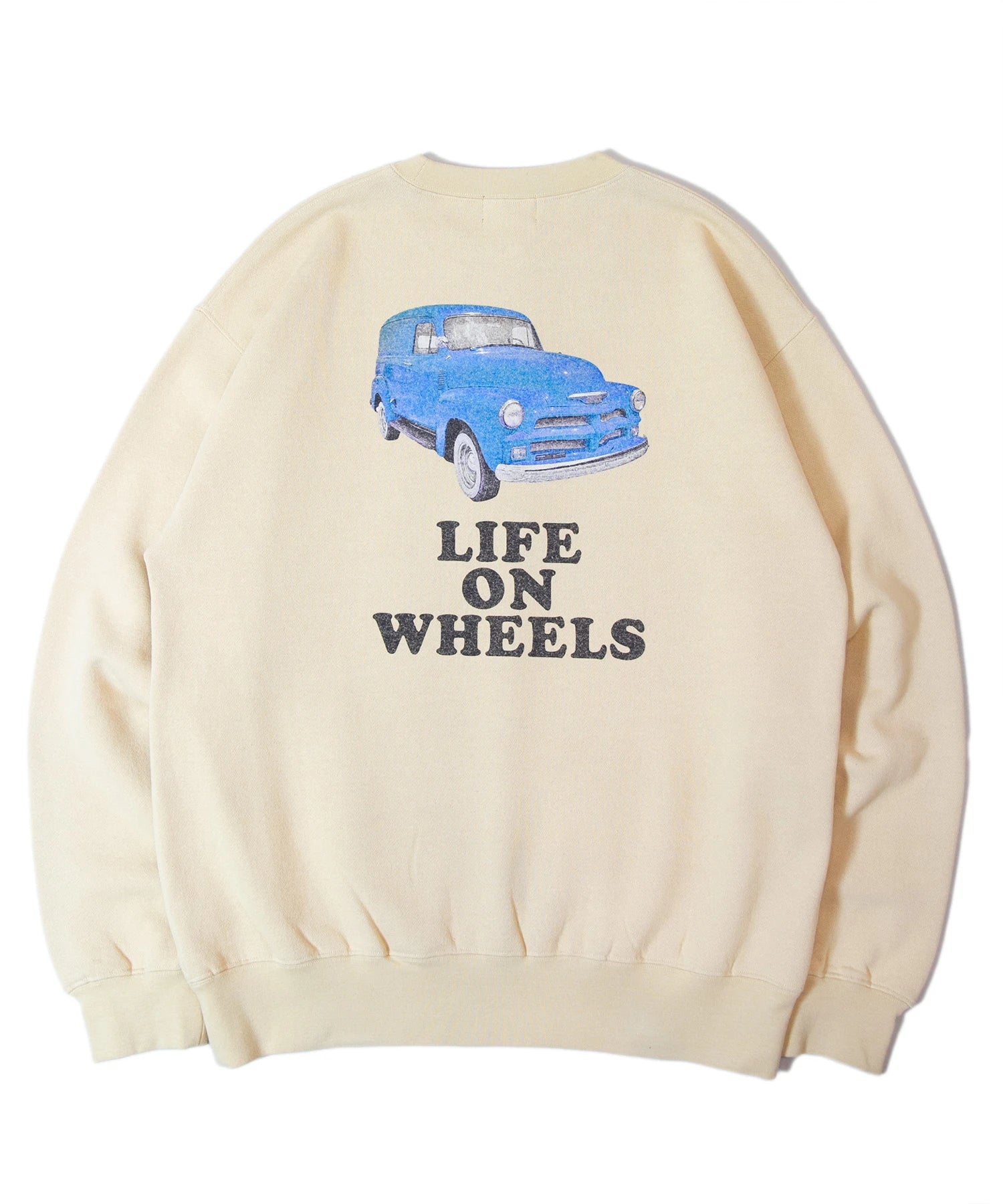 SCHOTT-LIFE ON WHEELS CREW　SWEAT