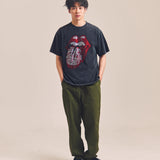 B-TRS-Lips&Tongue ラインストーン-SSTEE