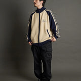 SKOOKUM KNIT LINE TRACK JACKET