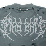 GALFY/ガルフィー 闇に溶かされし犬ダメージ SS Tee