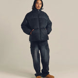 JE-ソフトナイロン / ファイバー中綿バブル JKT