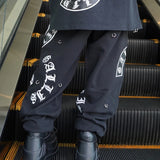 【GALFY×GALLIS ADDICTION】闇落ちピアススウェットパンツ