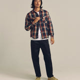 JE HEAVY FLANNEL CHECK WORK SHIRTS