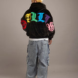GA DENIM PARACHUTE CARGO PANTS