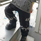 【GALFY×GALLIS ADDICTION】闇落ちピアススウェットパンツ