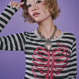 GALFY/ガルフィー 骨×LOVEロンTee