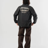 vanson/バンソン ロゴ・ナイロン コーチJKT