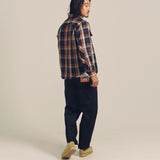 JE HEAVY FLANNEL CHECK WORK SHIRTS