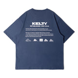 KELTY/ケルティ BACK HISTORY LOGO S/S T-SHIRT