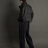 JE COW OIL LEATHER D RIDERS