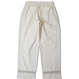 JE-LINEN 刺繍 RACE TAPE LINE PANTS