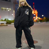 GA×GALFY-安心ロゴのスウェットパンツ