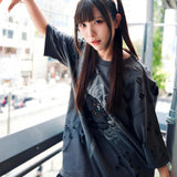 【GALFY×GALLIS ADDICTION】チー牛Tee SSMENS)