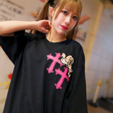 【GALFY×GALLIS ADDICTION】別注十字架わんわんSS Tee